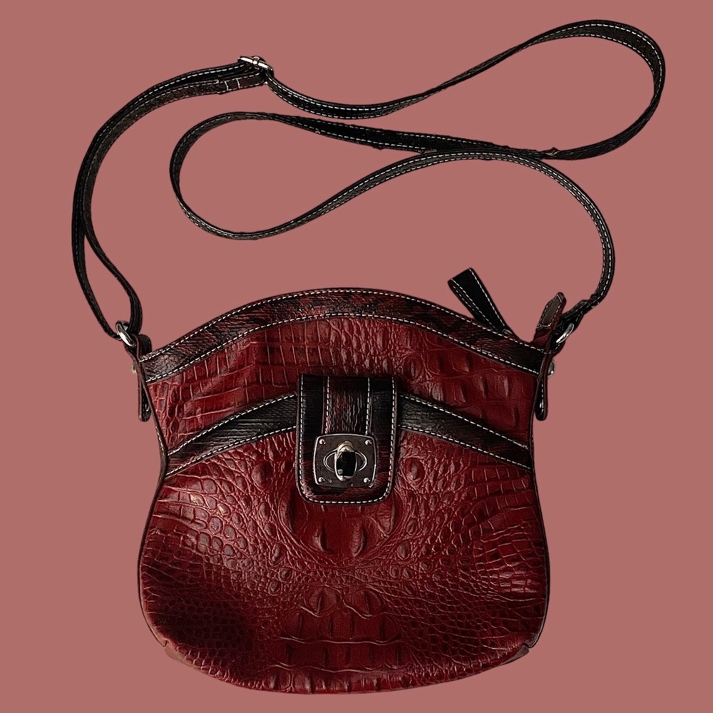 dark red crossbody bag🥀